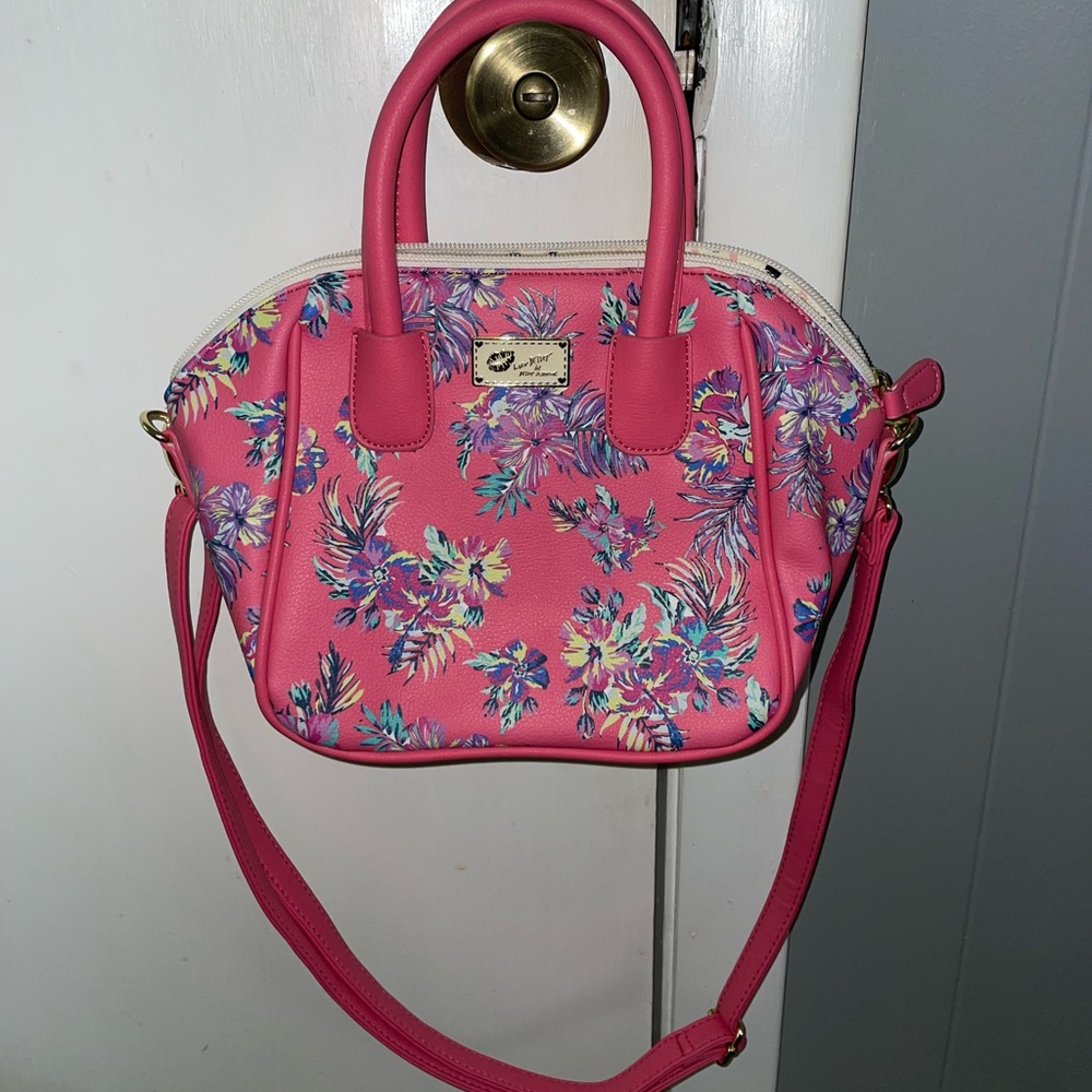Betsey Johnson Bright Floral Purse
